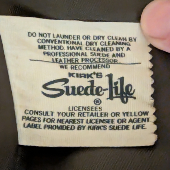 Vintage 1960s/1970s William Barry Genuine Leather Car Coat – Size 40 - Picture 10 of 12